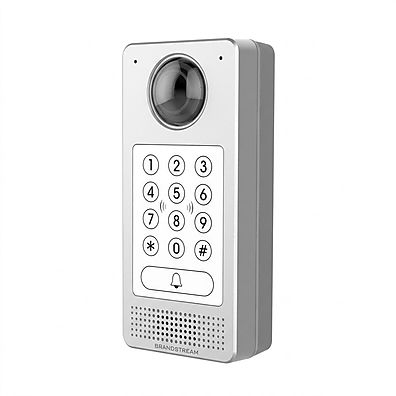 Porteiro IP Grandstream GDS3710 Full HD 1080p com Leitor RFID
